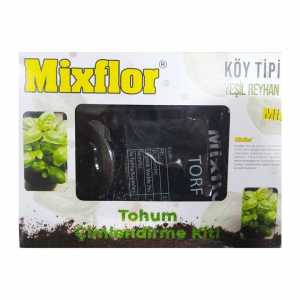 Mixflor Tohum Çimlendir Kit-yeşil Reyhan