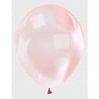 Balloon Flat 12 Inch Transparent Red Pk:100 Kl:50