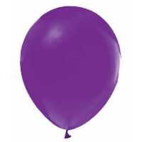 Balloon Flat Pastel(Macaron.Powder Balloon)12 Inch Lilac Pk:100 Kl:50