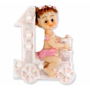 Baby 1 Year In Train Pink P20-720