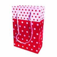 Bag Carton Small Size Red Points 12X17 P25-30