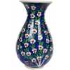Çini İşlemeli El Yapımı Seramik Vazo