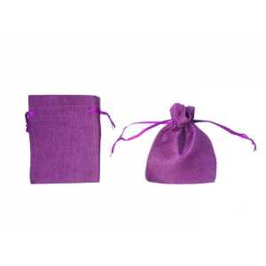 Bag Bag Natural Lilac Small 9X12Cm P20-100
