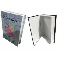 Kitap Şeklinde Flamingo Hediye Kutusu