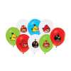 Toptan Angry Birds Baskılı Balon 100 adet