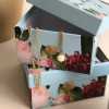 Toptan Çiçek Tasarım 3'lü Kutu Set