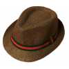 Toptan Çizgili Erkek Fötr Şapka Kombinleri 4
