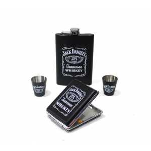 Wholesale Gift Plate Flask Set