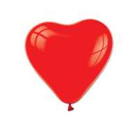 Toptan Kalp Şeklinde Balon 16 adet