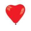 Toptan Kalp Şeklinde Kırmızı Balon 100 adet