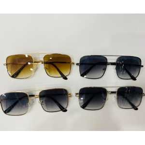 Wholesale Metal Framed Rectangle Sunglasses