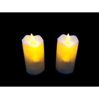 Wholesale Yellow Lighted Battery Led Candle