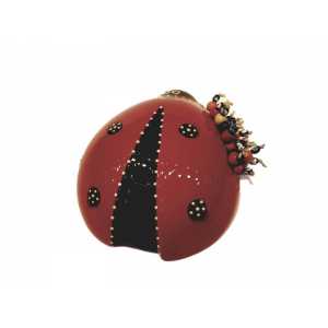 Ladybug Ceramic Ornament